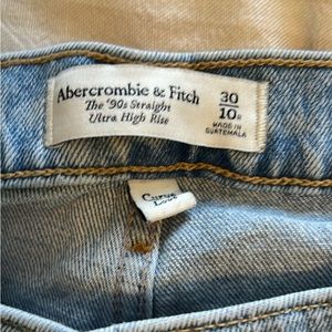 Curve Love Abercrombie Straight Jeans